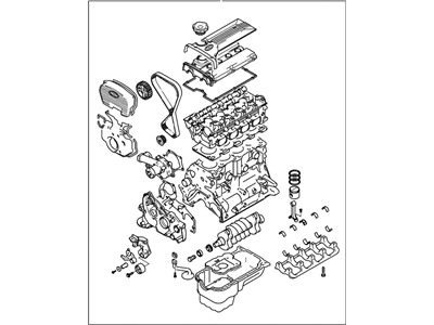 Hyundai 21101-37K00 Engine Assembly-Sub