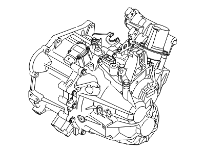 Hyundai 43000-2A003 Transmission Assembly-Manual