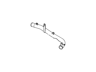 Hyundai 25460-3C501 Pipe Assembly-Water Inlet