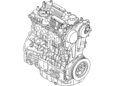 Hyundai 21101-2GK09-HRM Reman Sub Engine
