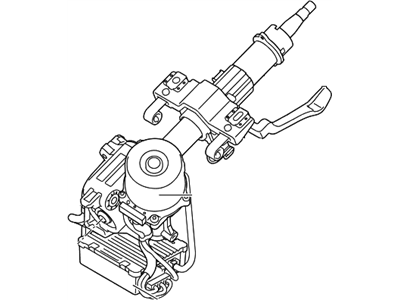 Hyundai 56310-2V951 Column & Shaft Assembly-Steering