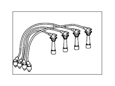 Hyundai 27501-23A00 Cable Set-Spark Plug