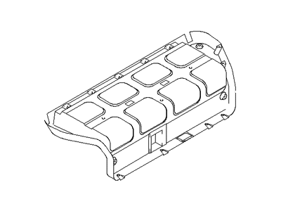 Hyundai 81750-39510 Trim Assembly-Trunk Lid