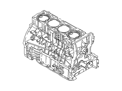 Hyundai 21102-2GK00 Engine Assembly-Short