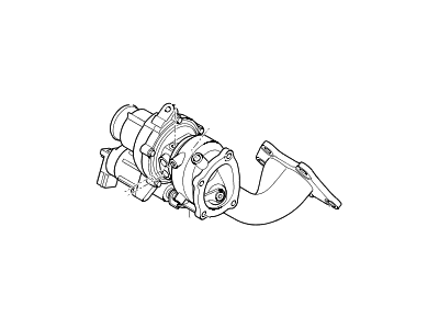 Hyundai Turbocharger - 28231-3L100