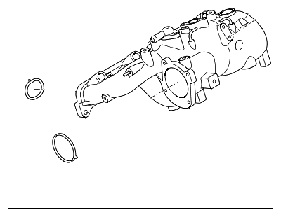 Hyundai 28310-2C620 Manifold Assembly-Intake