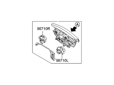 Hyundai 56900-3N600-HZV Module Assembly-Steering Wheel Air Bag