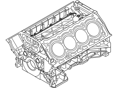 Hyundai 2K022-3FU00-HRM Reman Short Engine