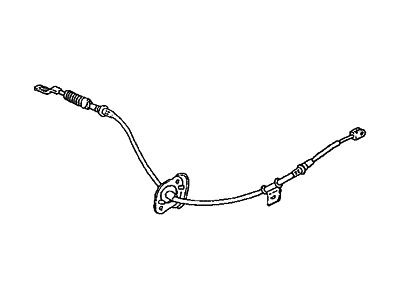 1993 Hyundai Scoupe Shift Cable - 43760-23701