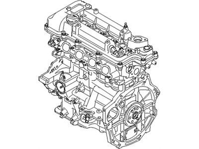 Hyundai 142N1-2BU02-HRM Reman Sub Engine