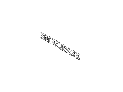 Hyundai Entourage Emblem - 86311-4J000