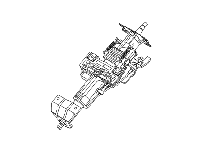 Hyundai 56310-0W100 Column & Shaft Assembly-Steering