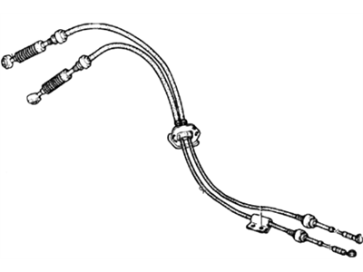 1990 Hyundai Scoupe Shift Cable - 43794-23000