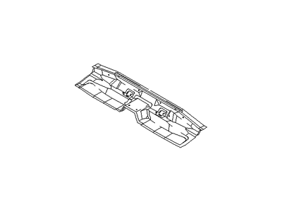 Hyundai 65810-2D211 Bracket Assembly-Lateral Rod Mounting