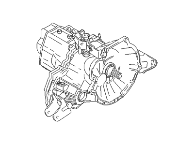 Hyundai 43000-28723 Transmission Assembly-Manual