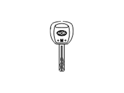 2009 Hyundai Genesis Car Key - 81999-3M010