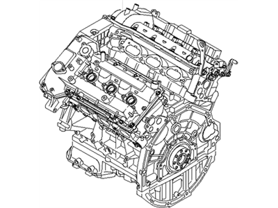 Hyundai 188R1-3CA0A Engine Assembly-Sub