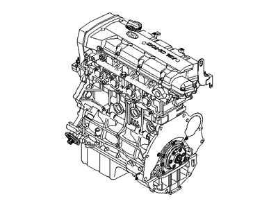 Hyundai 21101-23J00 Engine Assembly-Sub