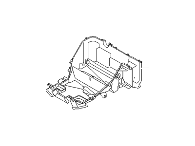 Hyundai 97136-3M000 Case-Heater & Evaporator,Lower
