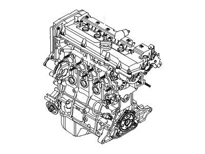 Hyundai 115C1-26P15-HRM Discontinued Reman Engine