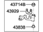 Hyundai 45970-3B600 Bracket-Shift Cable