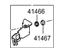 Hyundai 41463-3D400 Bracket Assembly-Clutch Fluid Line