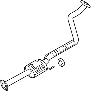 Hyundai 28650-3X400 Center Exhaust Pipe