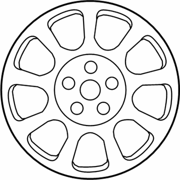 2006 Hyundai Santa Fe Spare Wheel - 52910-2B905