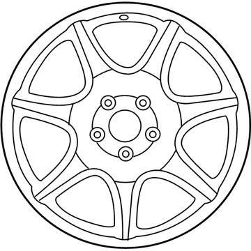 2014 Hyundai Genesis Spare Wheel - 52910-B1900