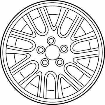 2014 Hyundai Genesis Spare Wheel - 52910-3M051