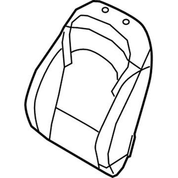 Hyundai 88360-G3170-PKY Front Left-Hand Seat Back Covering Assembly