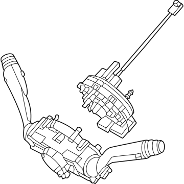 Hyundai Turn Signal Switch - 934C2-N9580