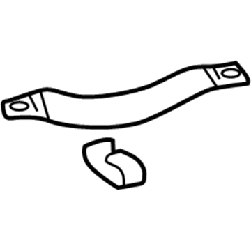 Hyundai 85340-39300-ZQ Handle Assembly-Roof Assist