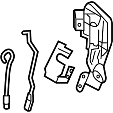 2003 Hyundai Accent Door Latch Assembly - 81310-25200