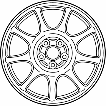 2012 Hyundai Genesis Spare Wheel - 52910-2M902