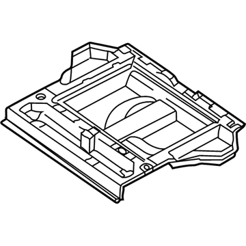 Hyundai 85715-26100-QE Tray Assembly-Luggage Floor Under