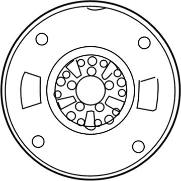 2001 Hyundai Tiburon Spare Wheel - 52910-2C910