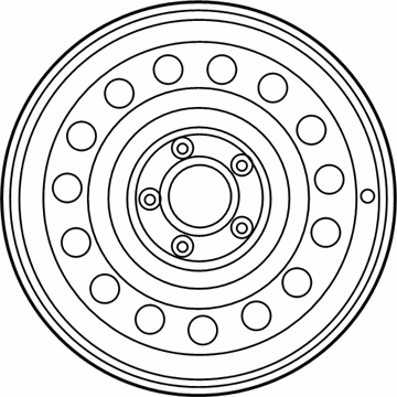 Hyundai Elantra Spare Wheel - 52910-3X050