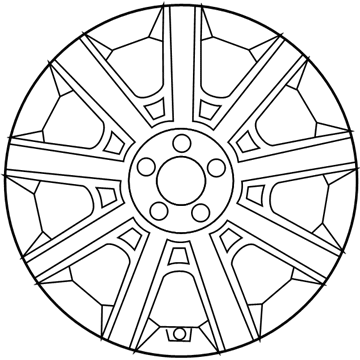 2014 Hyundai Equus Spare Wheel - 52910-3N900