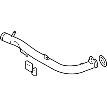 Hyundai 25460-3CGH0 Pipe Assembly-Water Outlet