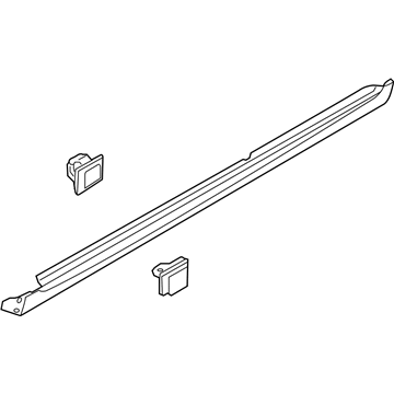 Hyundai 87710-0W200 Moulding Assembly-Side Sill,LH