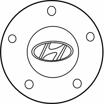 2004 Hyundai Accent Wheel Cover - 52961-25030