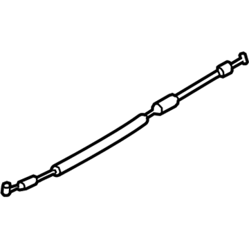 Hyundai 81391-A5000 Front Door Side Lock Cable Assembly