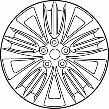 2014 Hyundai Genesis Spare Wheel - 52910-B1270