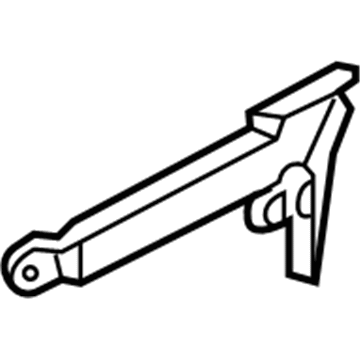 Hyundai 81376-25000 Cover-Front Door Safety Lock Rod,LH