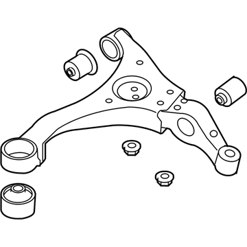 Hyundai 54500-3K060 Arm Complete-Front Lower,LH