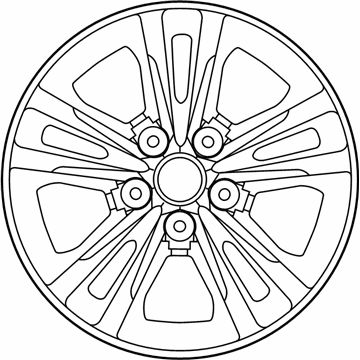 Hyundai Spare Wheel - 52910-F2200