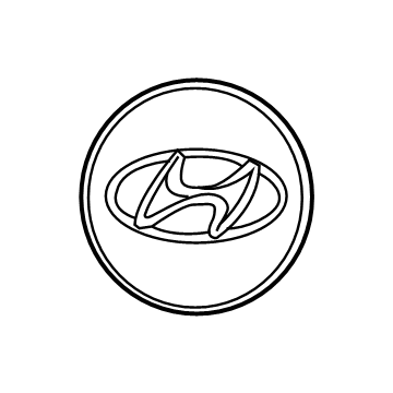 Hyundai 52960-L1100 Wheel Center Cap