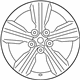 Hyundai 52905-2V750-EB Aluminium Wheel Assembly
