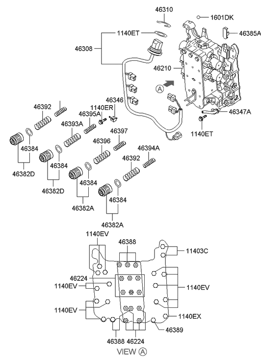353103C560 Genuine Hyundai INJECTOR ASSEMBLYFUEL